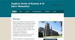 Desktop Screenshot of kynetonanglicans.org