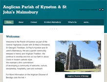 Tablet Screenshot of kynetonanglicans.org